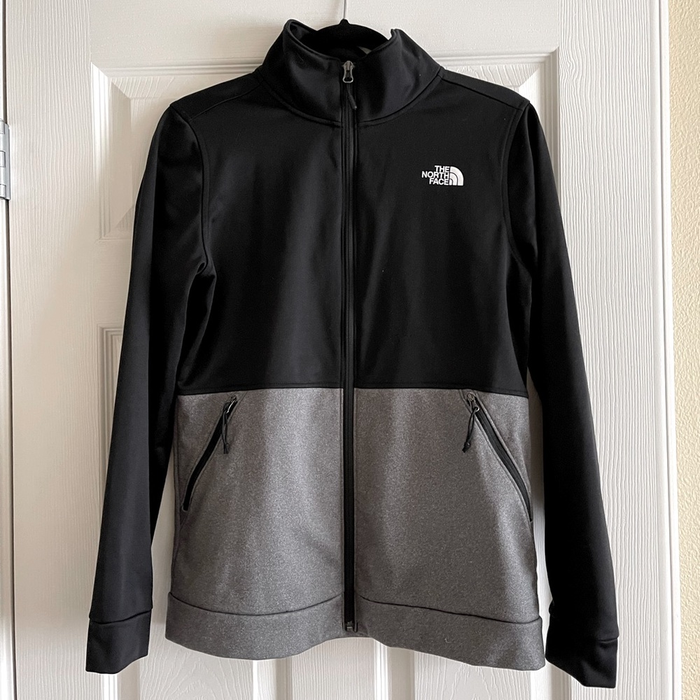 North Face Gray and Black Jacket (size M)